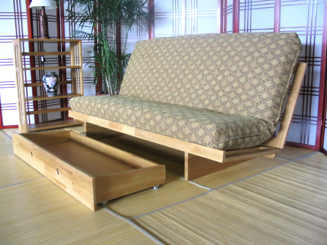 Okinawa store futon frame